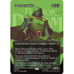 (Foil) Noire - Docteur Fatalis (V3, Borderless Logo) (M) [MSH]