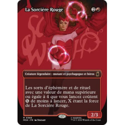 (Foil) Rouge - La Sorcière Rouge (V2, Borderless Logo) (R) [MSH]