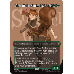 (Foil) Verte - L'imbattable Squirrel Girl (V2, Borderless Logo) (R) [MSH]