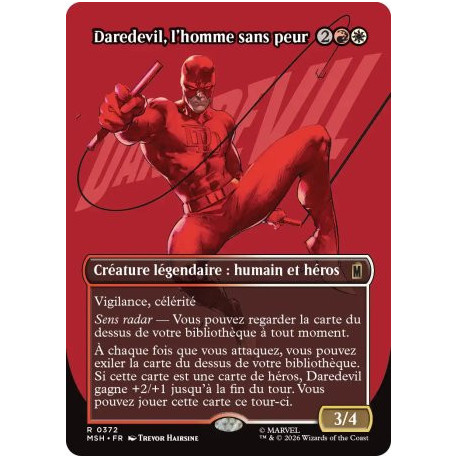 (Foil) Multicolore - Daredevil, l'homme sans peur (V3, Borderless Logo) (R) [MSH]