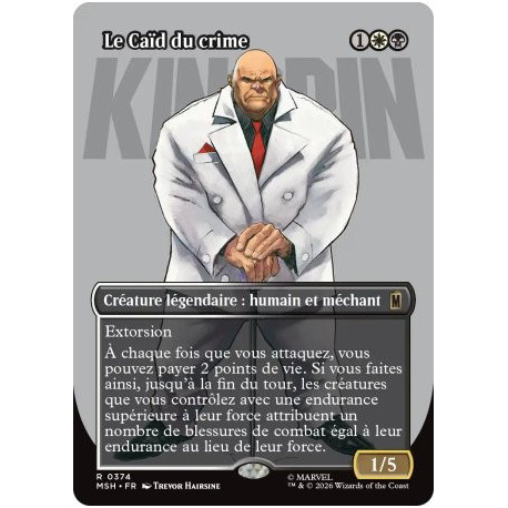 (Foil) Multicolore - Le Caïd du crime (V3, Borderless Logo) (R) [MSH]