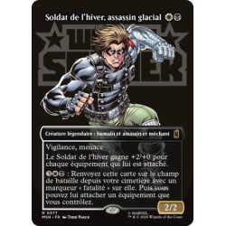 (Foil) Multicolore - Soldat de l'hiver, assassin glacial (V2, Borderless Logo) (R) [MSH]