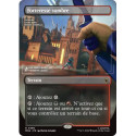 (Foil) Terrain - Forteresse sombre (V2, Borderless) (R) [MSH]