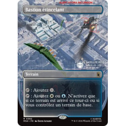 (Foil) Terrain - Bastion étincelant (V2, Borderless) (R) [MSH]