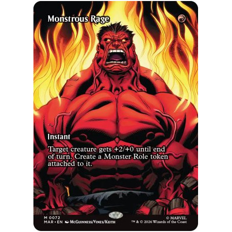 Rouge - Rage monstrueuse (M) [MAR]