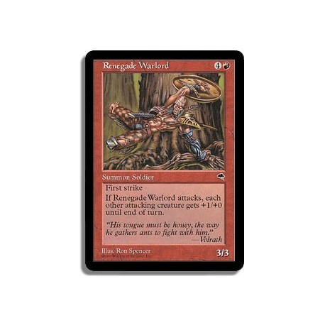 Rouge - Seigneur de guerre renegat (U)