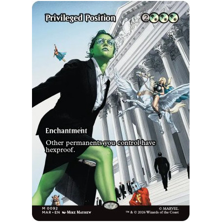 Multicolore - Position privilégiée (M) [MAR]
