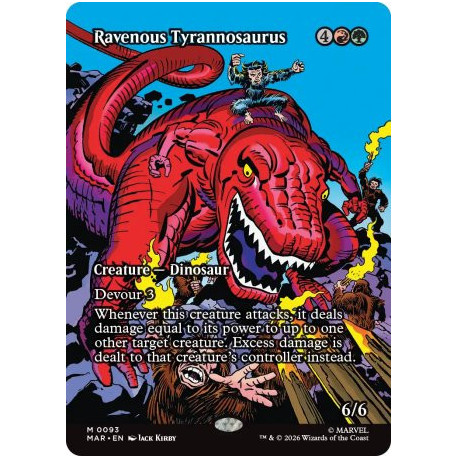 Multicolore - Tyrannosaure vorace (M) [MAR]
