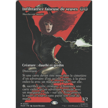 Noire - Infiltratrice faiseuse de veuves (Marchevide dauthi) (M) [MAR]