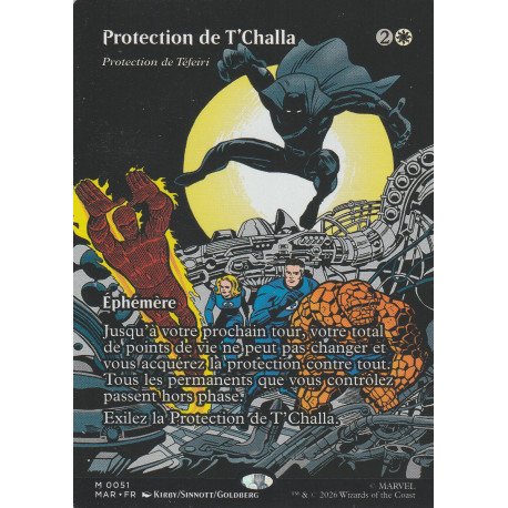 Blanche - Protection de T'Challa (Protection de Téfeiri) (M) [MAR]