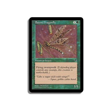 Verte - Libellule des bayous (C)