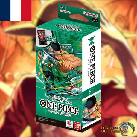 Deck pour débutant - Roronoa Zoro (ST32 - en français) - One Piece Card Game