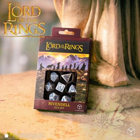 Le Seigneur des Anneaux – Set de Dés Fondcombe (Rivendell) : Pierre