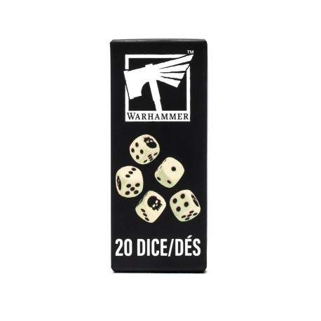 Set de 20 Dés Warhammer