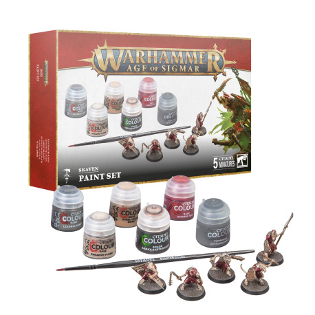 Set de Peinture Skavens - Warhammer Age of Sigmar