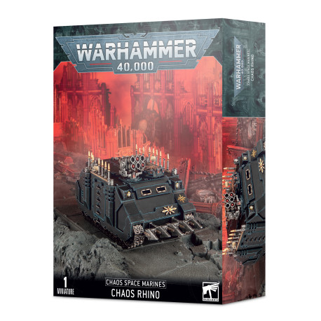 Chaos Space Marines: Rhino du Chaos - Warhammer 40.000