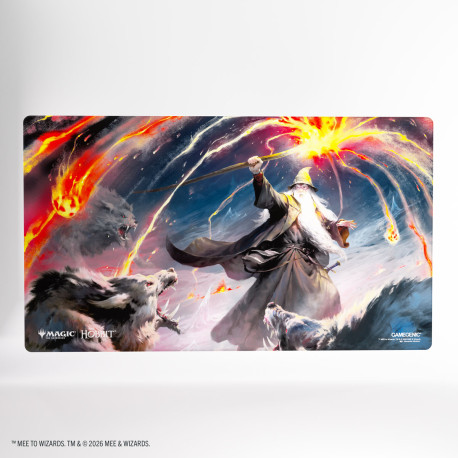 Shiny Playmat: Gandalf, Shadow's Foe, The Hobbit – Magic The Gathering | GameGenic
