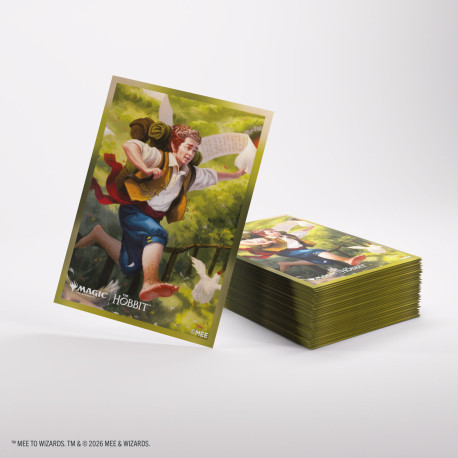 Premium Art Sleeves: On An Adventure, The Hobbit – Magic The Gathering | GameGenic
