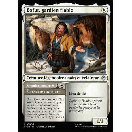 (Foil) Blanche - Bofur, gardien fiable (V1) (U) [HOB]