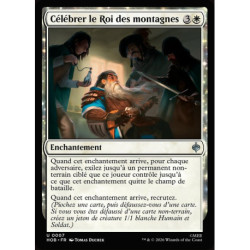 (Foil) Blanche - Célébrer le Roi des montagnes (U) [HOB]