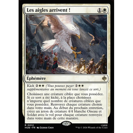 (Foil) Blanche - Les aigles arrivent ! (V1) (R) [HOB]