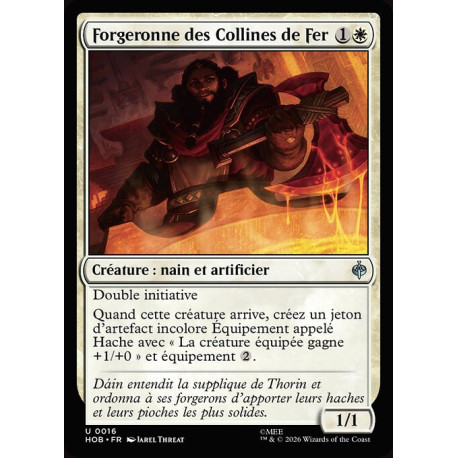 (Foil) Blanche - Forgeronne des Collines de Fer (V1) (U) [HOB]