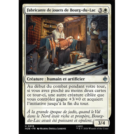 (Foil) Blanche - Fabricante de jouets de Bourg-du-Lac (U) [HOB]