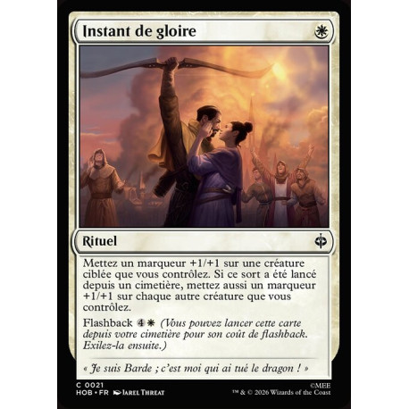 (Foil) Blanche - Instant de gloire (C) [HOB]