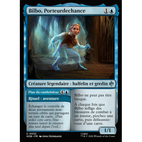 (Foil) Bleue - Bilbo, Porteurdechance (V1) (U) [HOB]