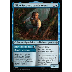 (Foil) Bleue - Bilbo Sacquet, cambrioleur (C) [HOB]