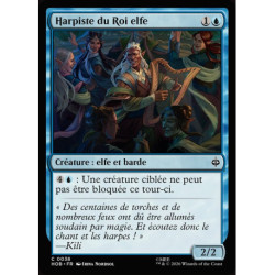 (Foil) Bleue - Harpiste du Roi elfe (C) [HOB]