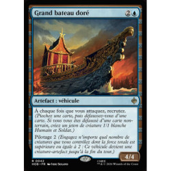 (Foil) Bleue - Grand bateau doré (R) [HOB]