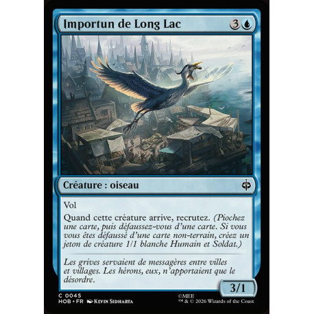 (Foil) Bleue - Importun de Long Lac (C) [HOB]