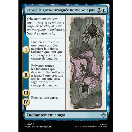 (Foil) Bleue - La vieille grosse araignée ne me voit pas (U) [HOB]