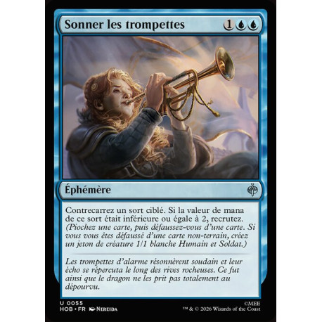 (Foil) Bleue - Sonner les trompettes (U) [HOB]
