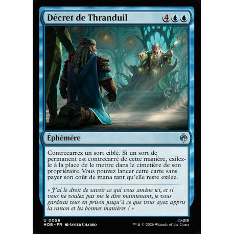 (Foil) Bleue - Décret de Thranduil (U) [HOB]
