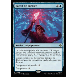 (Foil) Bleue - Bâton de sorcier (R) [HOB]