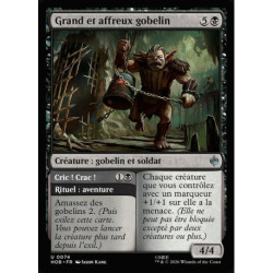 (Foil) Noire - Grand et affreux gobelin (V1) (U) [HOB]