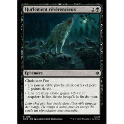 (Foil) Noire - Hurlement révérencieux (C) [HOB]