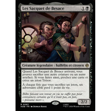 (Foil) Noire - Les Sacquet de Besace (R) [HOB]