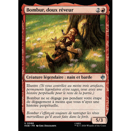 (Foil) Rouge - Bombur, doux rêveur (U) [HOB]