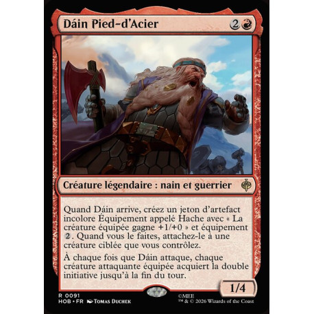 (Foil) Rouge - Dáin Pied-d'Acier (R) [HOB]