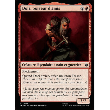 (Foil) Rouge - Dori, porteur d'amis (C) [HOB]