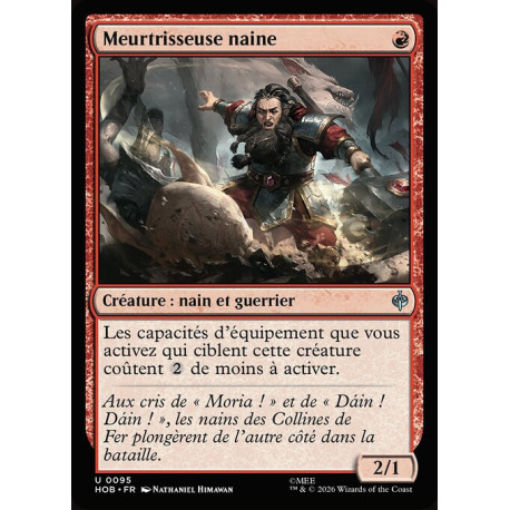 (Foil) Rouge - Meurtrisseuse naine (U) [HOB]