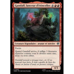 (Foil) Rouge - Gandalf, lanceur d'étincelles (V1) (U) [HOB]