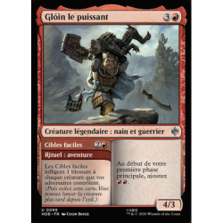(Foil) Rouge - Glóin le puissant (V1) (U) [HOB]
