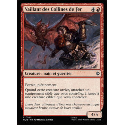 (Foil) Rouge - Vaillant des Collines de Fer (C) [HOB]