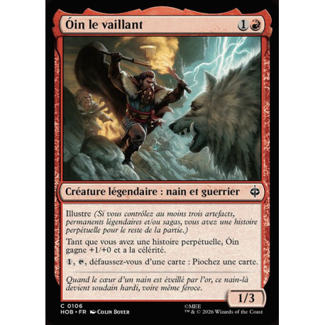 (Foil) Rouge - Óin le vaillant (C) [HOB]