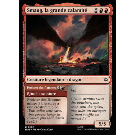 (Foil) Rouge - Smaug, la grande calamité (C) [HOB]