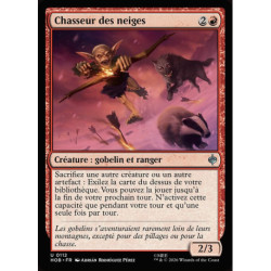 (Foil) Rouge - Chasseur des neiges (U) [HOB]